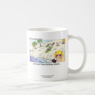 Liebhaber von Katzen Hilarious CATalina Insel Kaff Kaffeetasse