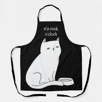 Liebhaber von Katzen / Katzen oder Mama Schürze
