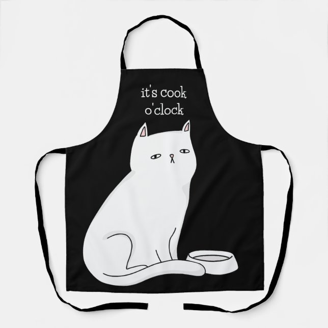 Liebhaber von Katzen / Katzen oder Mama Schürze (Vorderseite)