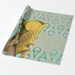 Liebhaber von Sommereis Geschenkpapier