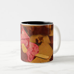 Liebhaber von Sommereis Zweifarbige Tasse