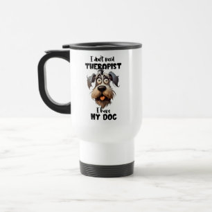 Liebhaber von Therapiehunden Reisebecher