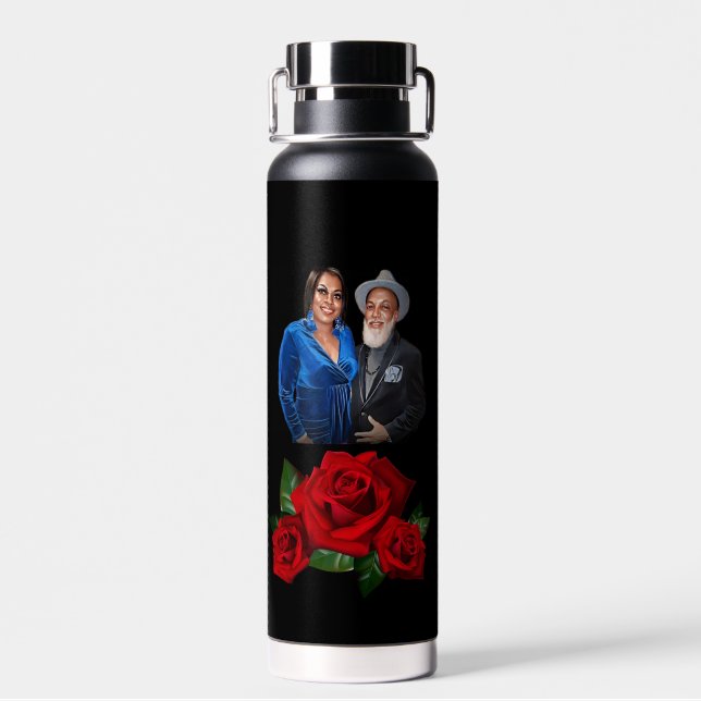 Liebhaber Wasserflasche Trinkflasche (Rückseite)