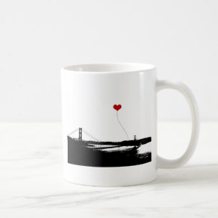 Liebhabers Golden gate bridges San Francisco Kaffeetasse