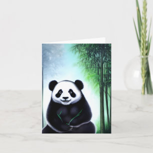 Lieblich, Cudly Little Panda Cub Karte