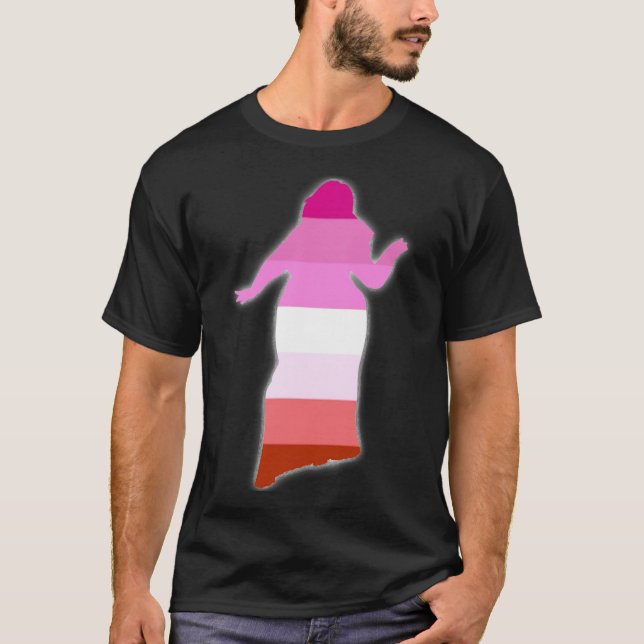 Lieblich Curvy Lesbian T-Shirt (Vorderseite)