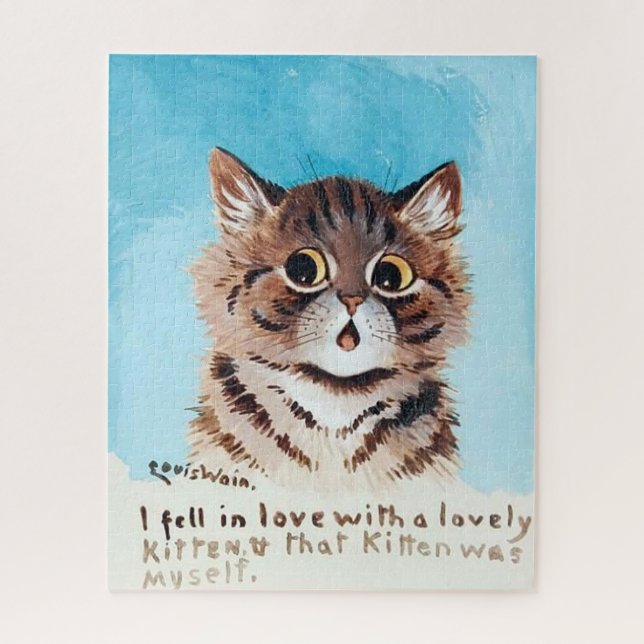 Lieblich Kitten, Louis Wain (Vertikal)