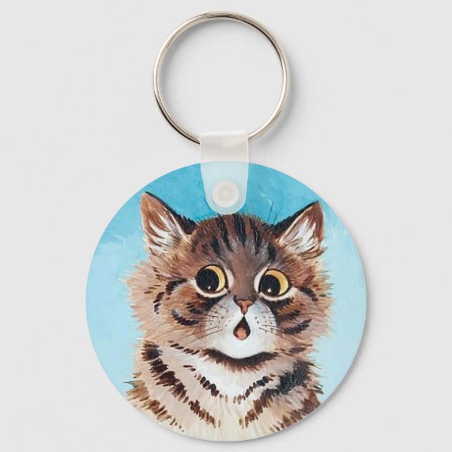 Lieblich Kitten, Louis Wain Schlüsselanhänger (Vorderseite)