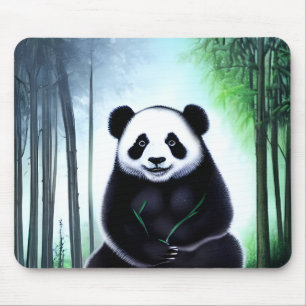 Lieblich, kuddelig Panda Bärenkuppe Mousepad