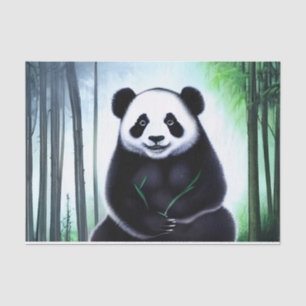 Lieblich, kuddelig Panda Bärenkuppe Seidenpapier