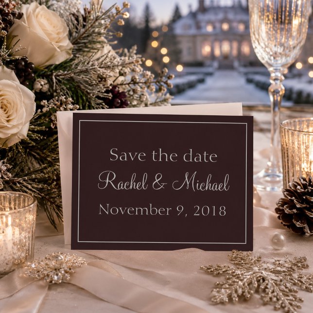 Lieblich Lila Save the Date (Von Creator hochgeladen)