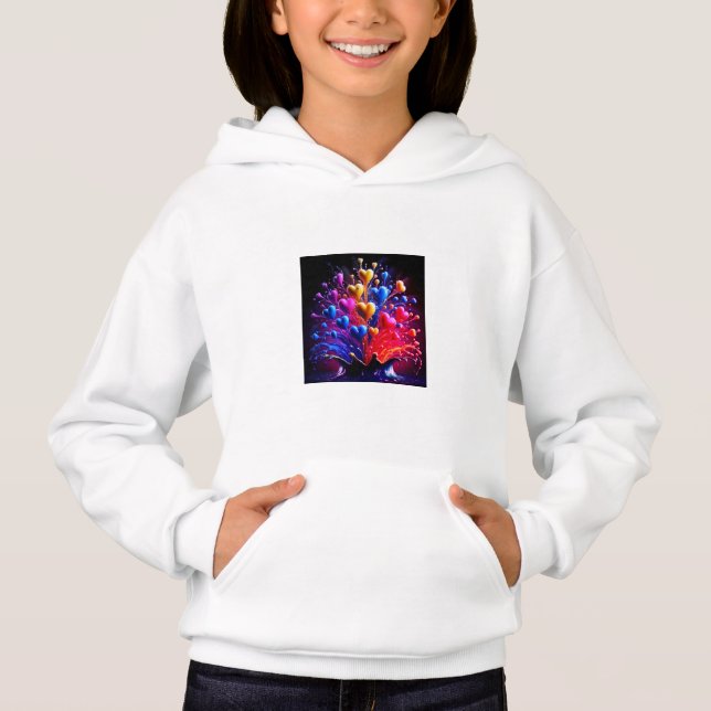 Lieblich modern hoodie (Vorderseite)