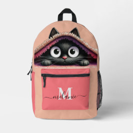 Lieblich Niedlicher Name des benutzerdefinierten K Bedruckter Rucksack