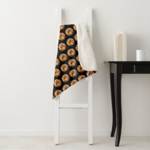 Lieblich Pumpkin Halloween Sherpadecke