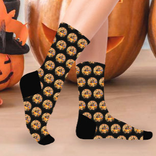 Lieblich Pumpkin Halloween Socken