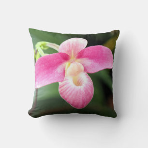 Lieblich rosa Orchid Kissen