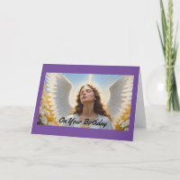 Liebliche Angel Birthday Grußkarte
