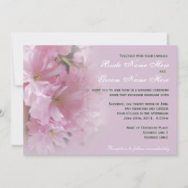 Liebliche Einladung zur Hochzeit von Weichkirsche