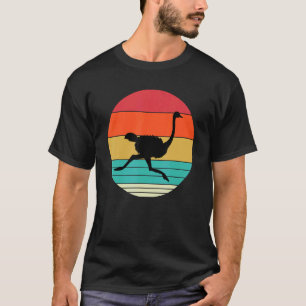 Liebliche Emu Silhouette Bird Kostüm Emus T-Shirt