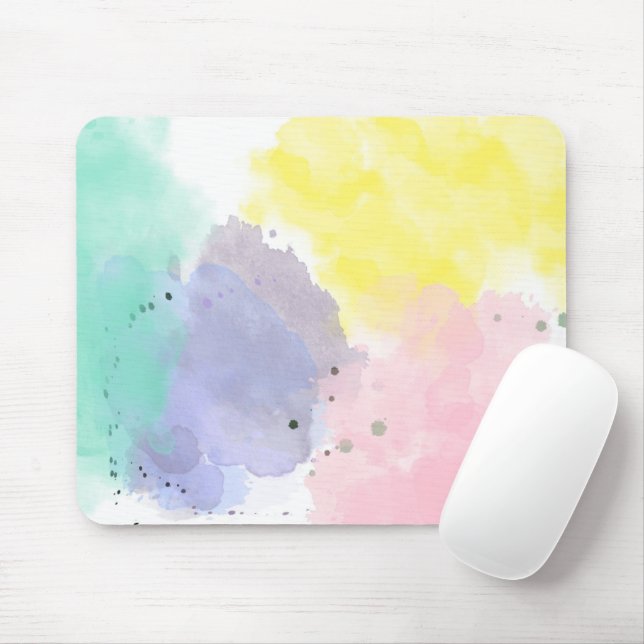 Liebliche Farben mit einer sanften Note  Mousepad (Mit Mouse)