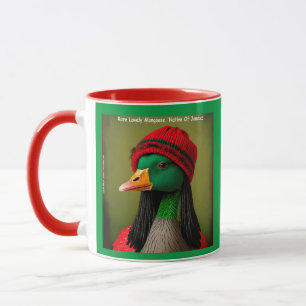 Liebliche Flying Mongoose Native nach Jamaika Tasse