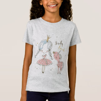 Liebliche Freunde, niedlich, Liebe, Einhorn T-Shirt