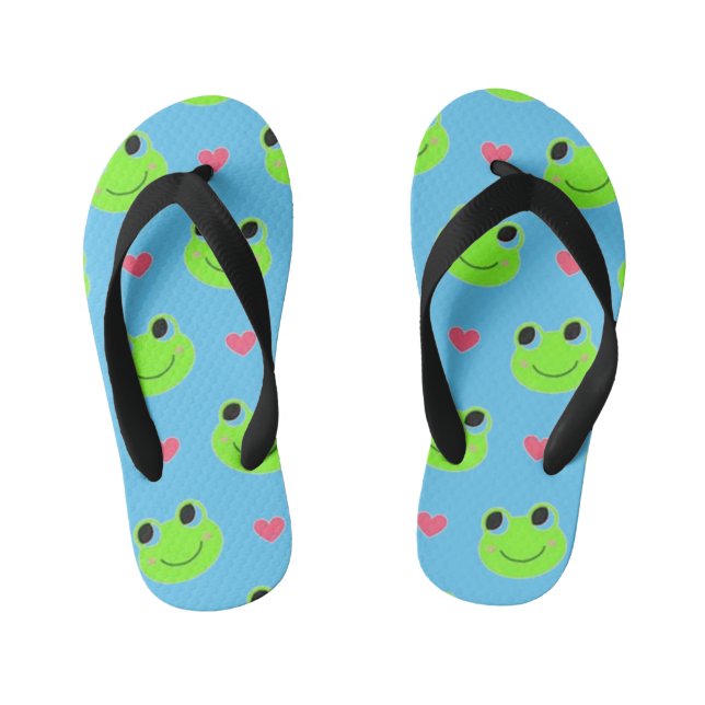 Liebliche Frog Kid's Flip Flops (Fußbett)