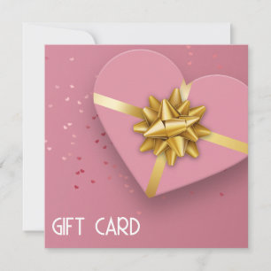Liebliche Gold Bow Pink Herz-Geschenkboxen Geschen