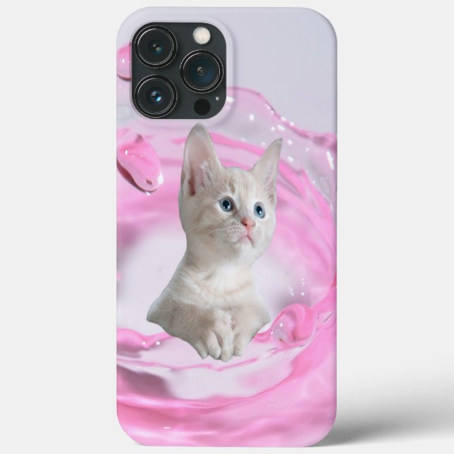 Liebliche Katze Case-Mate iPhone Hülle (Rückseite)