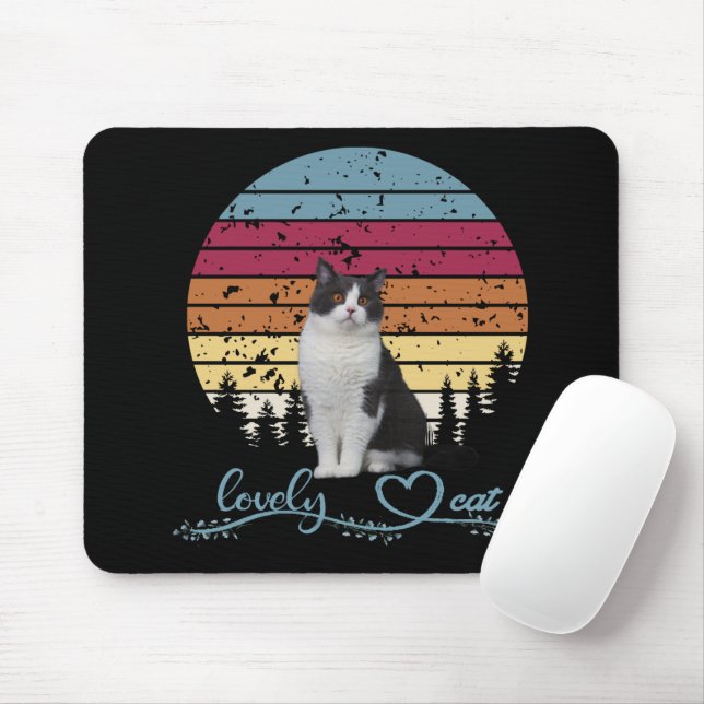 Liebliche Katze Mousepad (Mit Mouse)