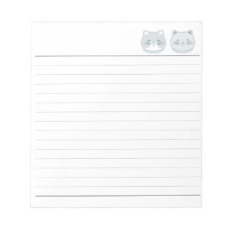 Liebliche Katzen Notizblock