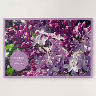 Liebliche Lilacs für eine süße Lady