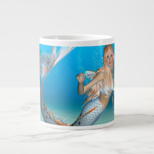 Liebliche Meerjungfrau Jumbo-Tasse