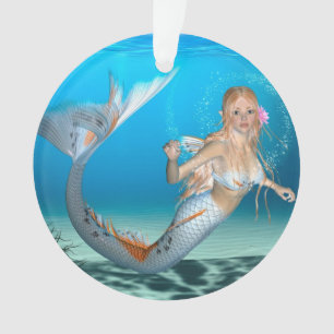 Liebliche Meerjungfrau Ornament