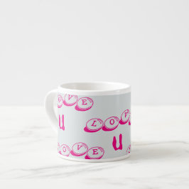 Liebliche Muttertagsspezialität Espressotasse