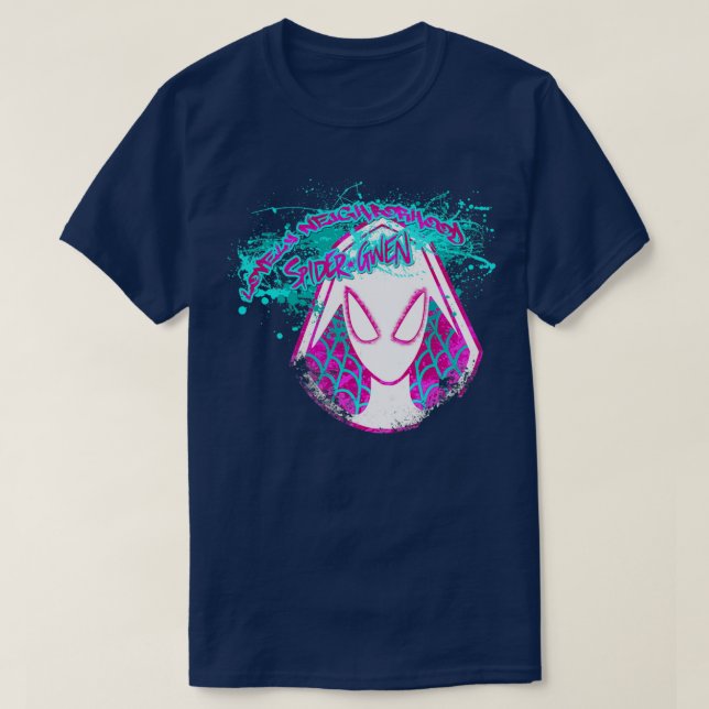 Liebliche Nachbarschaft Spider-Gwen  T-Shirt (Design vorne)