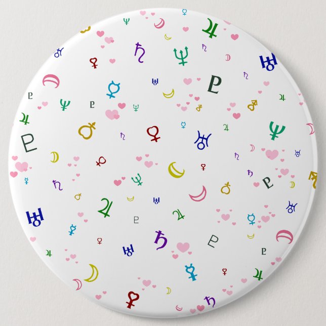 Liebliche Planeten Button (Vorderseite)