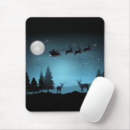 Liebliche Reindeer At Night Mousepad