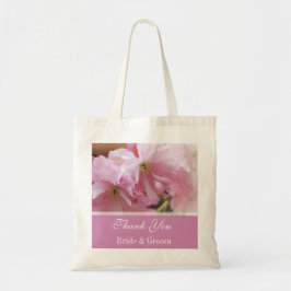 Liebliche rosa Kirschblüte Frühlingsfrühling Hochz Tragetasche
