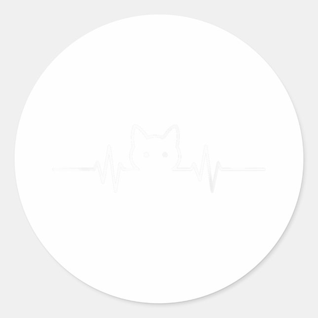 Liebliche Sticker-Stimmung Runder Aufkleber (Vorderseite)