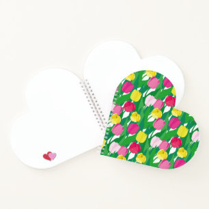 Liebliche Tulpen. Notizbuch