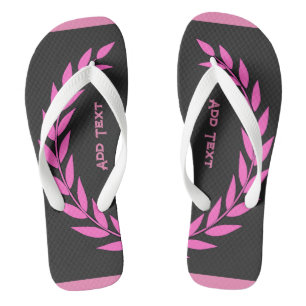 Liebliche und stilvolle Sandalen mit Textdruck Sup