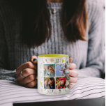 Liebliche Wildblume 4 Benutzerdefiniertes Foto Mut Zweifarbige Tasse<br><div class="desc">Feiern Sie die besondere Bindung zwischen Mutter und Kind mit unserer Wildblumen Mother's Day Foto Tasse. Diese bezaubernde Tasse zeigt ein wunderschönes Design, inspiriert durch die lebhaften Farbtöne und die zarten Formen der Wildblumen. Es verfügt über ein personalisiertes Foto und macht so jede Tasse zu einem einzigartigen Sake. Dieses nachdenkliche...</div>