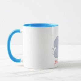 Liebliche zwei Elefanten Coffee Tasse