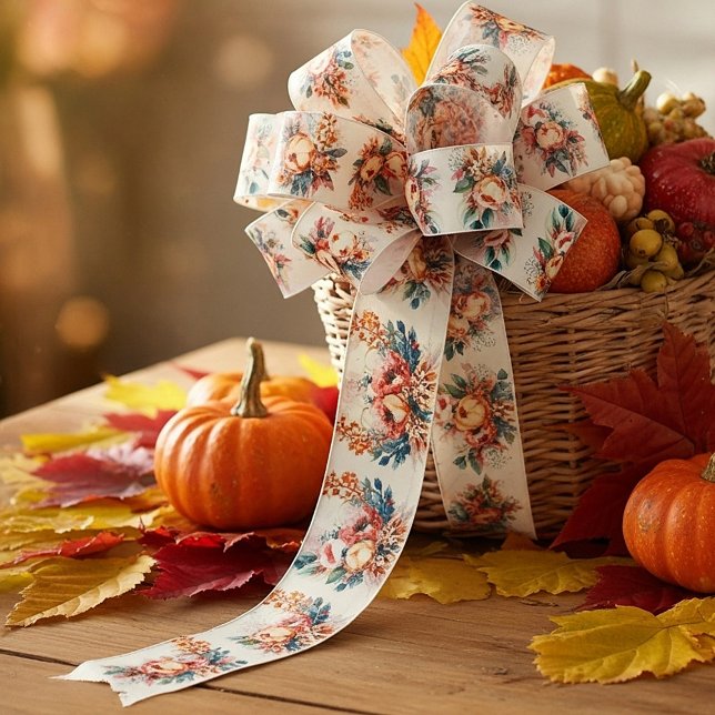 Lieblicher Boho Fall Bouquet Satinband (Von Creator hochgeladen)