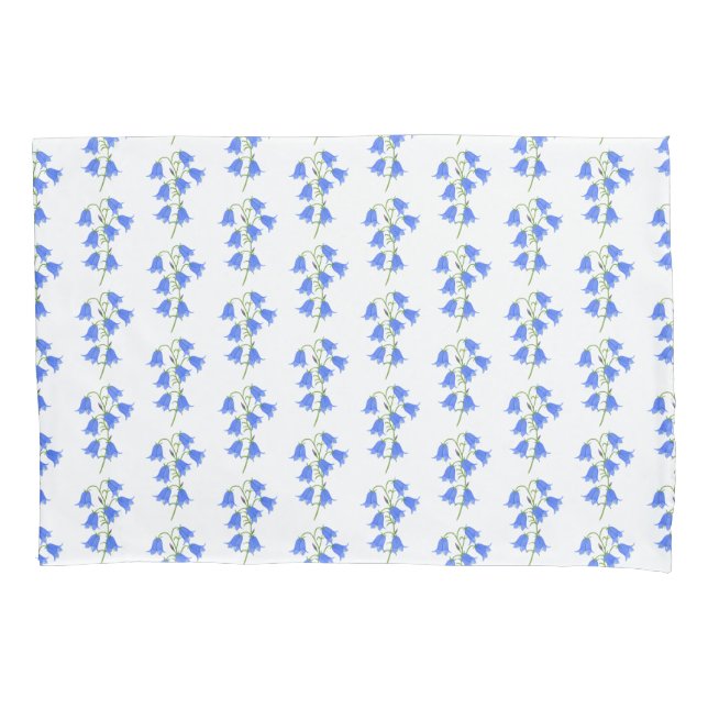 Lieblicher Fall Bluebells Pillow Kissenbezug (Vorderseite)
