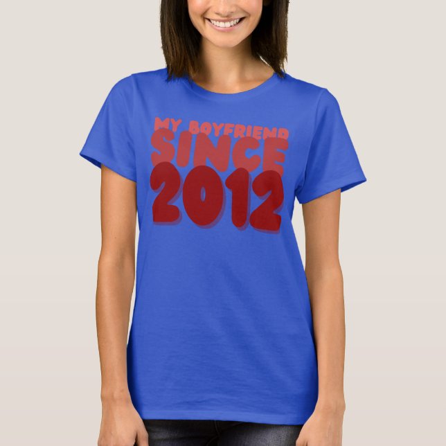 Lieblicher Freund Partner, romantische Beziehung T-Shirt (Vorderseite)