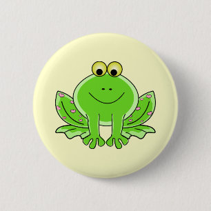 Lieblicher Frog Button