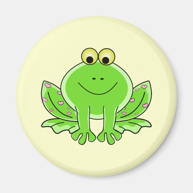 Lieblicher Frog Magnet (Vorne)