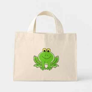 Lieblicher Frog Mini Stoffbeutel